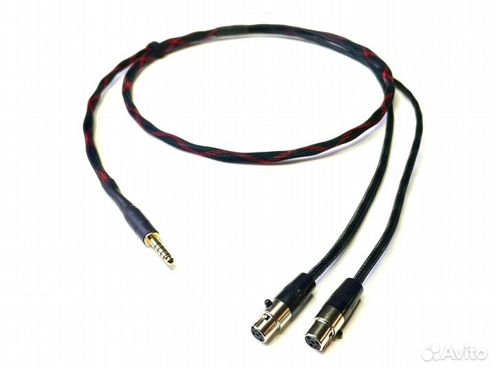 Кабели балансные для Audeze Sennheiser 4.4 2.5 XLR