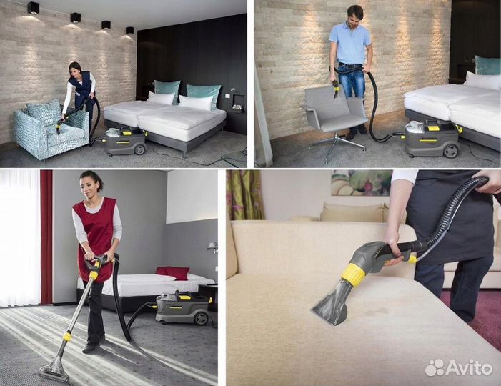 Аренда моющего пылесоса на сутки karcher