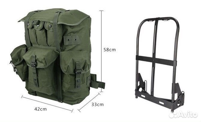 Рюкзак армейский станковый WW2 BK05