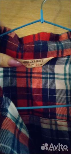 Рубашка для мальчика gloria jeans, 164