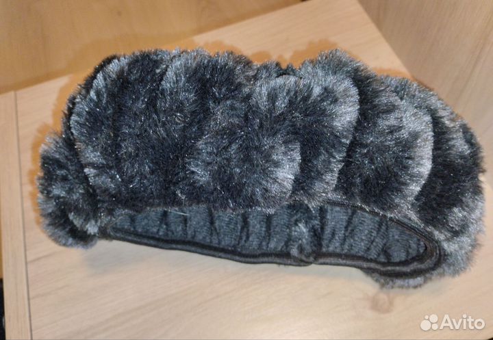 Новая меховая оплётка на руль в авто на холода
