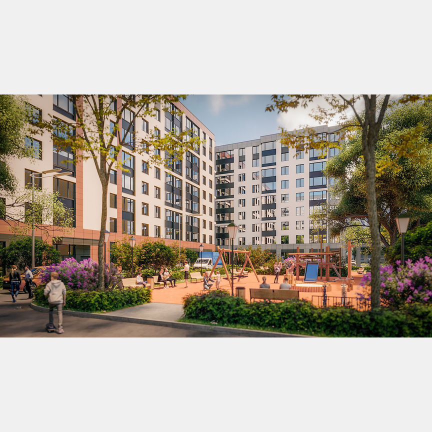 1-к. квартира, 36,7 м², 8/9 эт.