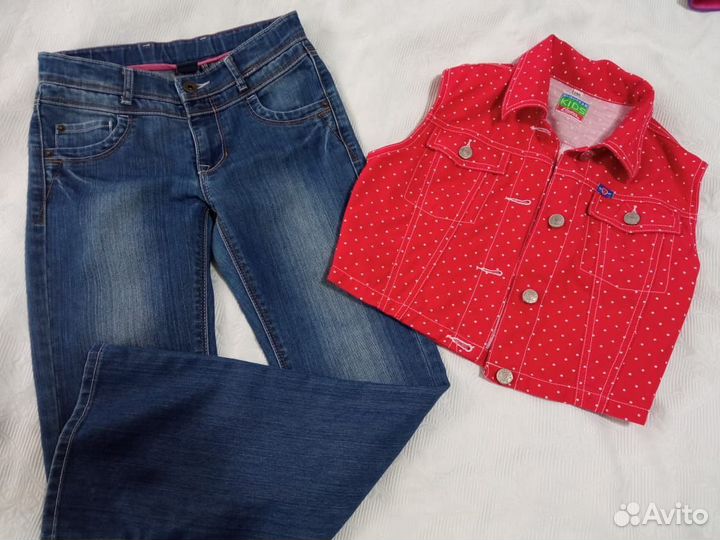 Вещи пакетом на девочку 8-10лет