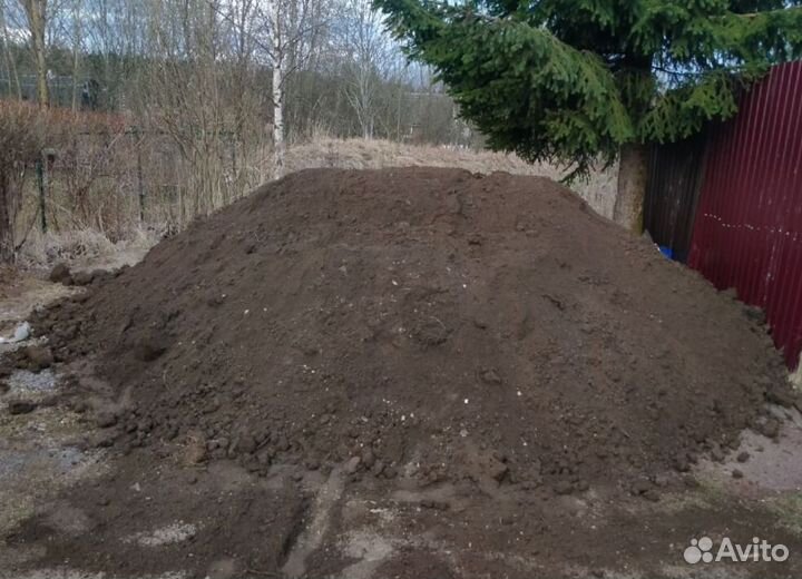 Чернозём. Плодородный грунт. Песок. ст15