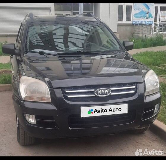 Kia Sportage 2.0 МТ, 2006, битый, 115 000 км
