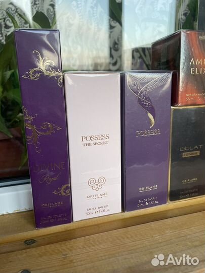 Туалетная и парфюмерная вода oriflame