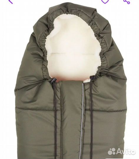 Зимний конверт в коляску