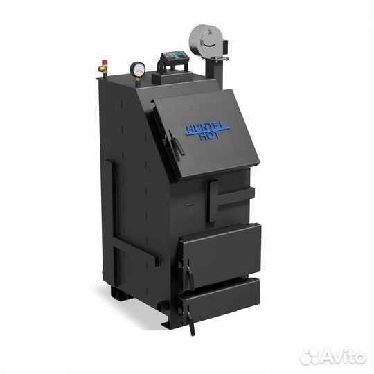 Твердотопливный котёл длительного горения