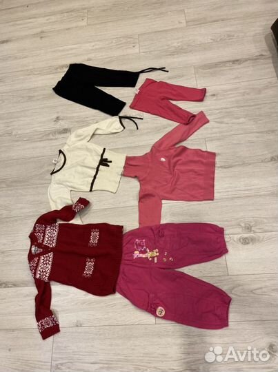 Детские вещи на девочку от 0 до 7 лет