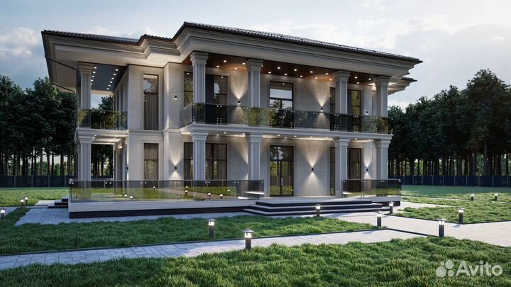 3D Визуализация частных домов и коттеджей