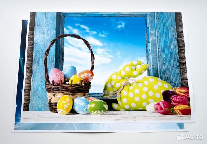 Цветная печать А4, А3, брошюровка и ламинирование