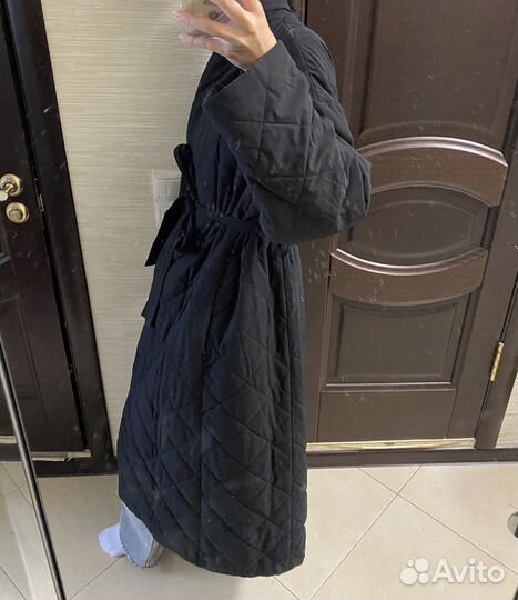 Mango Стеганое пальто