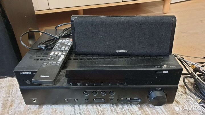 AV- ресивер RX-V373 и акустика Yamaha NS-PA40