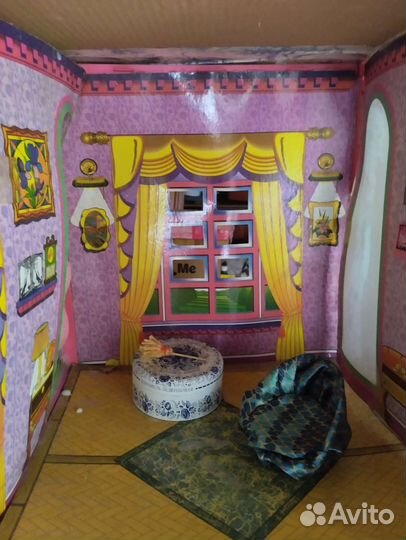 Домик кукольный с мебелью на 11 комнат