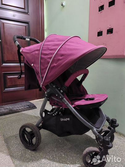 Прогулочная коляска valco baby snap 4 цвет фуксия
