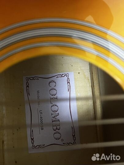 Гитара (узкий гриф) комплект с тюнером и чехлом