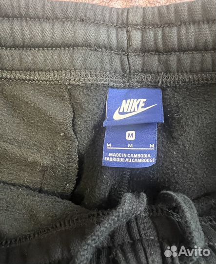 Продам мужские штаны Nike на флисе