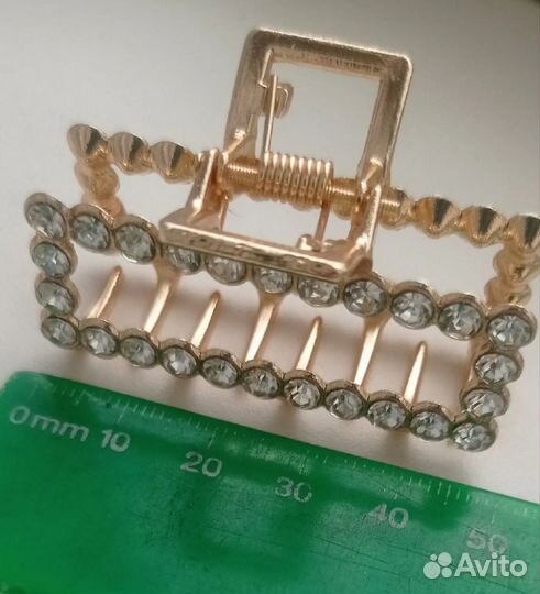 Заколка для волос краб