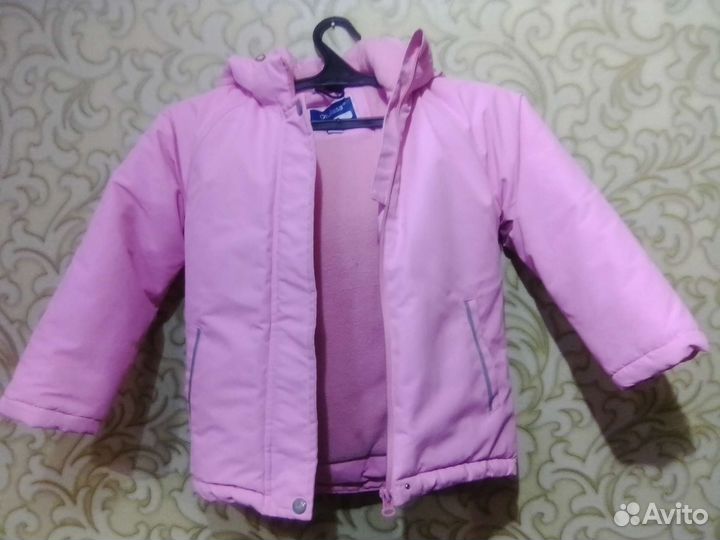 Детская куртка на девочку от 1 до 4 лет