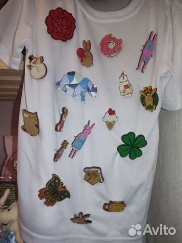 Деревянные значки