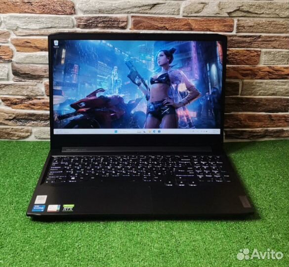 Игорвой ноутбук Lenovo i5 11го/RTX 3050/16RAM