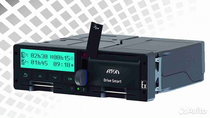 Новый тахограф Атол Драйв.Под ключ