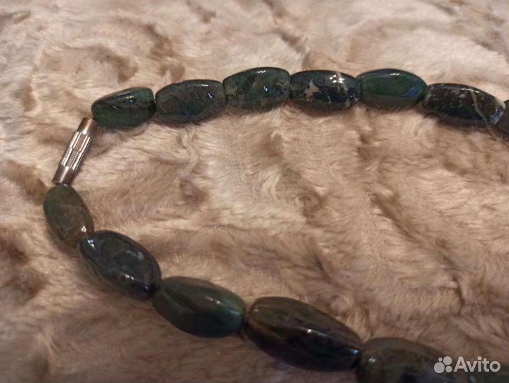 Бусы из нефрита 59 см