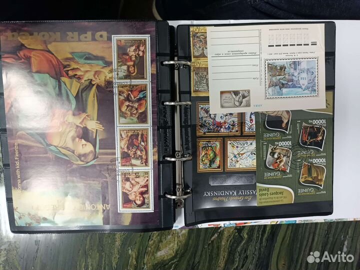 Аьбом марок искусство