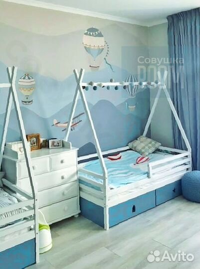 Кровать вигвам