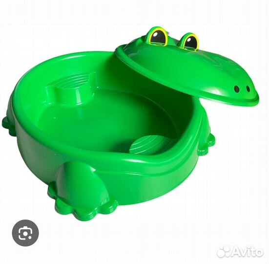 Песочница- бассейн лягушка
