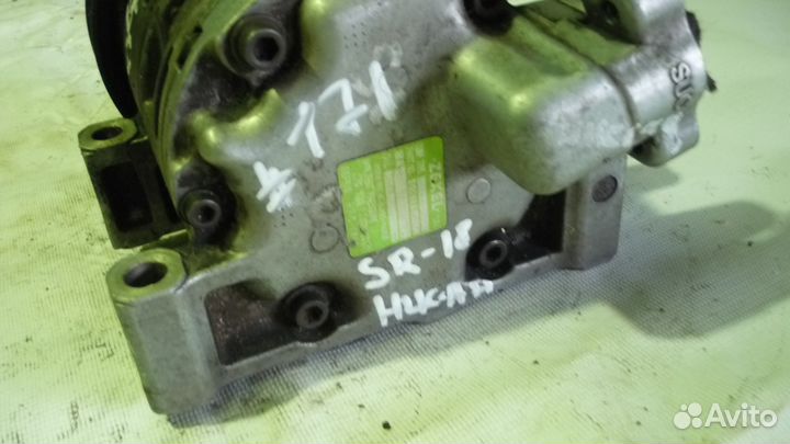 Компрессор кондиционера на Nissan SR-18