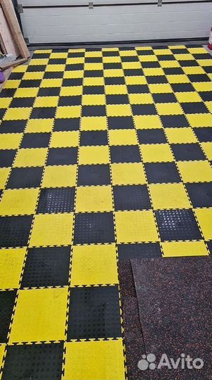 Плитка пвх в гараж