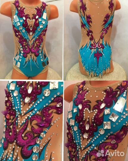 Купальник для художественной гимнастики 110-128