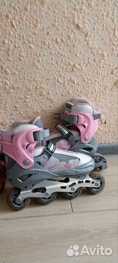 Коньки детские раздвижные 31-34, 38-41