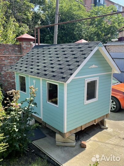 Детский игровой домик уличный