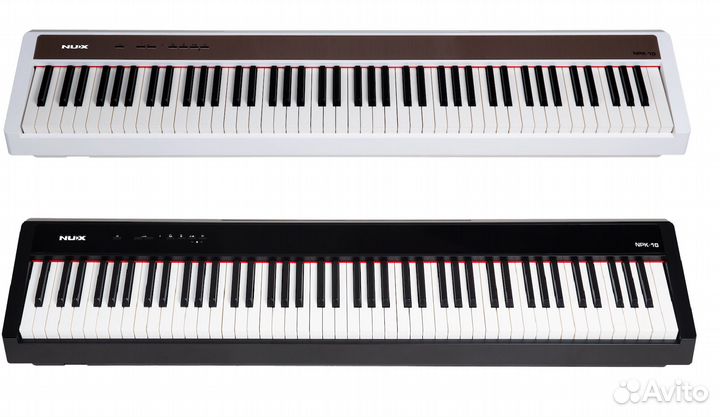 Пианино Nux NPK-10. Белые и чёрные, в наличии