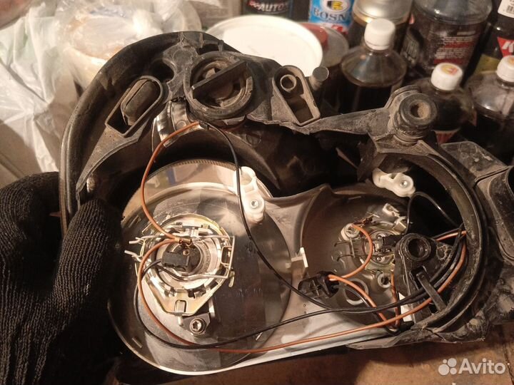 Стекло на фару priora