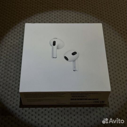 Apple AirPods 3 оригинальные (Ростест)