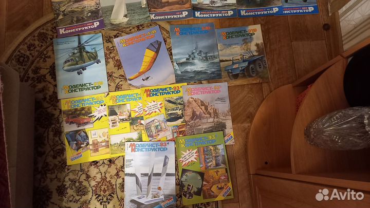 Журналы Моделист Конструктор 1987. 88. 89. 93гг