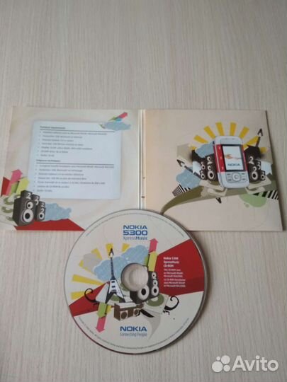 Установочный диск к телефону Nokia 5300
