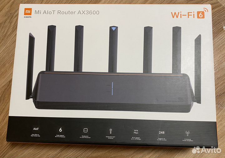 Wi-Fi роутер Xiaomi AIoT Router AX3600
