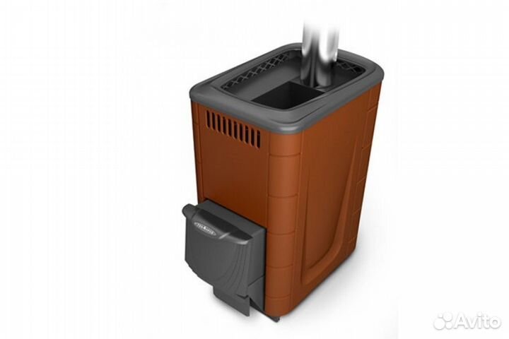 Печь банная Тунгуска 2017 Inox терракота да ктк