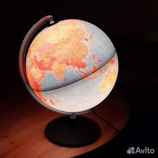 Глобус с подсветкой