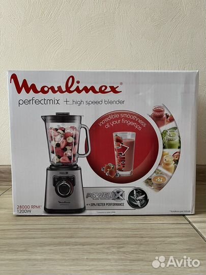 Блендер Moulinex PerfectMix LM811D10 Grey 1200вт