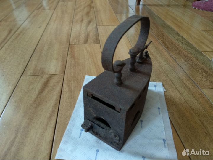 Утюг угольный старинный