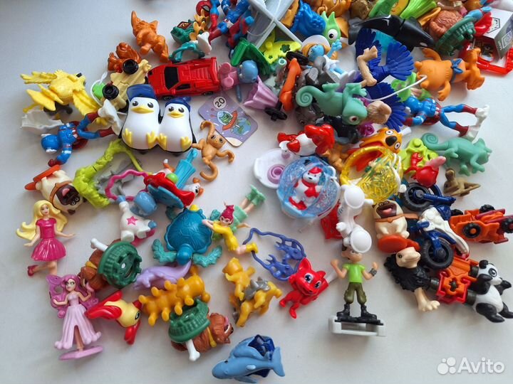 Игрушки киндер сюрприз 2019-2022