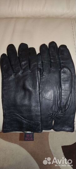 Перчатки женские кожаные 7.5