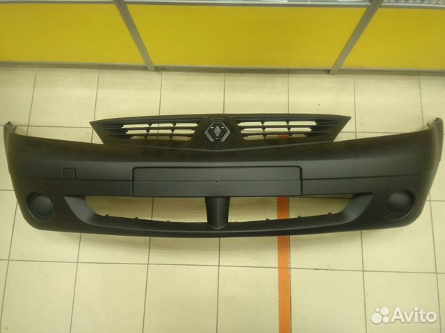 Бампер передний Logan до 2010