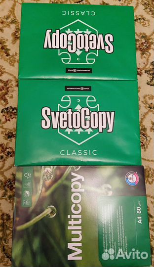 Бумага multycopy и svetocopy