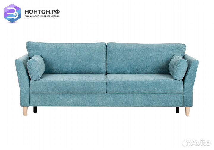 Диван тик-так Олби бирюзовый